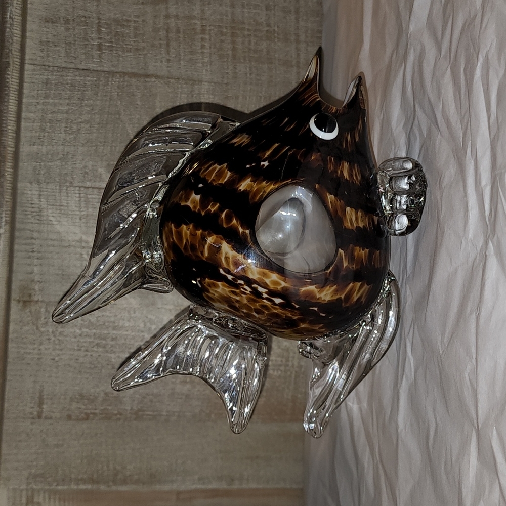 Exotic Art Glass See-Through Tropical Fish 🐠 🐟